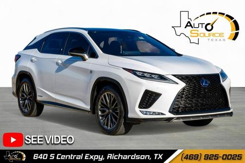 2022 Lexus RX 450h F SPORT Handling