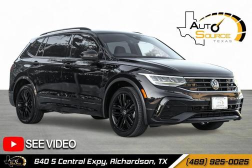 2022 Volkswagen Tiguan 2.0T SE R-Line Black