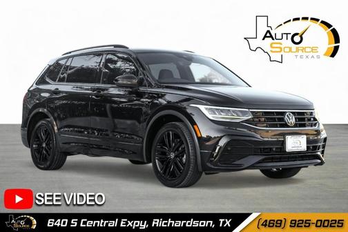 2022 Volkswagen Tiguan 2.0T SE R-Line Black