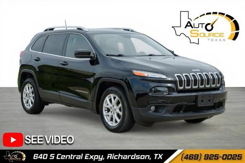 Diamond Black 2017 Jeep Cherokee Latitude
