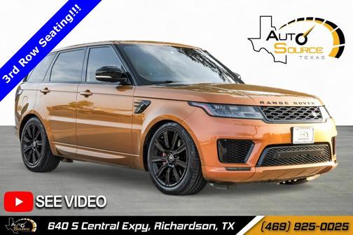 2019 Land Rover Range Rover Sport 5.0L Supercharged Dynamic