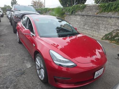 Red Multi 2018 Tesla Model 3 Long Range