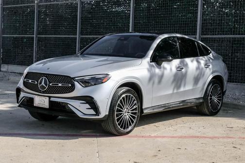 Silver 2024 Mercedes-Benz GLC 300 4MATIC Coupe