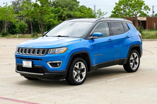 Laser Blue 2019 Jeep Compass Limited