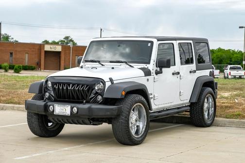 Bright White Clearcoat 2018 Jeep Wrangler JK Unlimited Sport