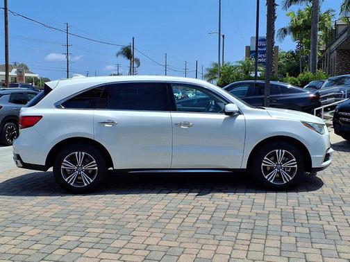 White Diamond Pearl 2017 Acura MDX 3.5L