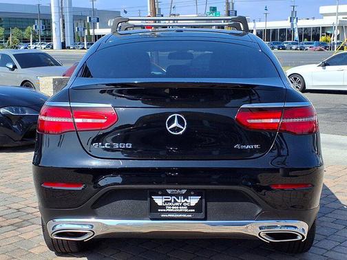 Black 2018 Mercedes-Benz GLC 300 4MATIC Coupe