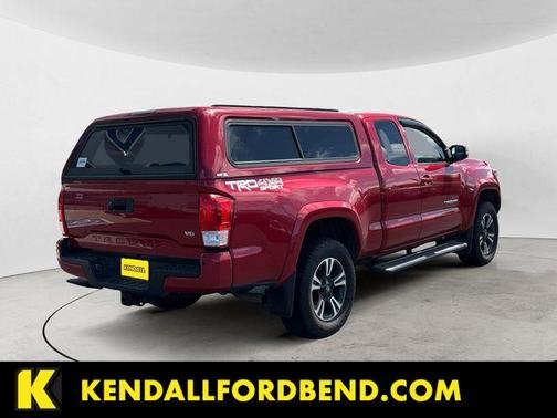 Barcelona Red Metallic 2017 Toyota Tacoma TRD Sport
