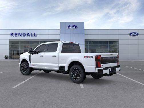 White 2026 Ford F-250 Platinum