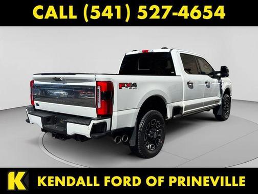 White 2024 Ford F-350 Platinum