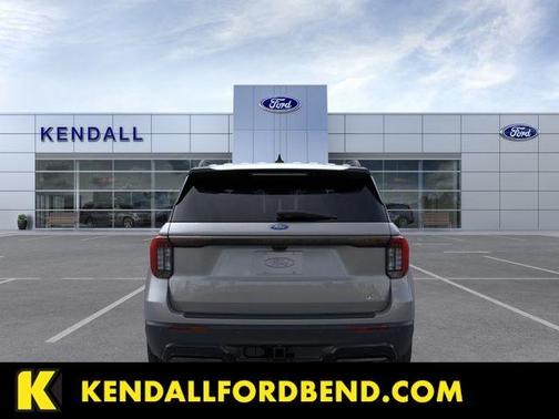 Gray Metallic 2026 Ford Explorer ST-Line