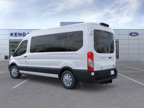 Oxford White 2025 Ford Transit-350 XL