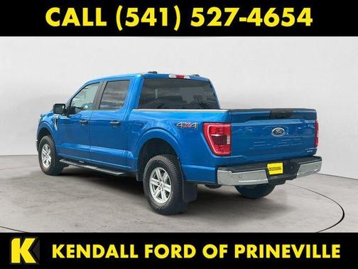 Blue 2021 Ford F-150 XLT