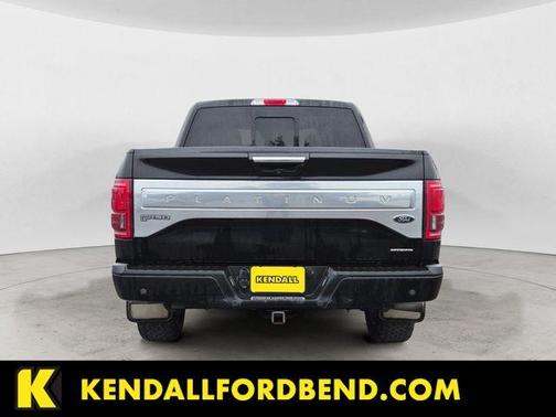 Shadow Black 2016 Ford F-150 Platinum