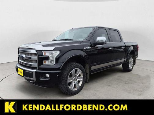 Shadow Black 2016 Ford F-150 Platinum
