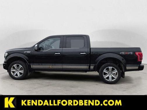 Shadow Black 2016 Ford F-150 Platinum