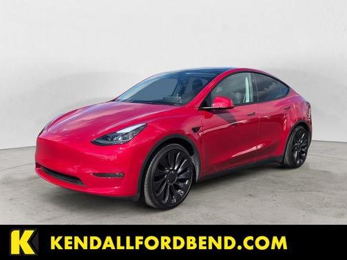 Red Multi 2023 Tesla Model Y Performance