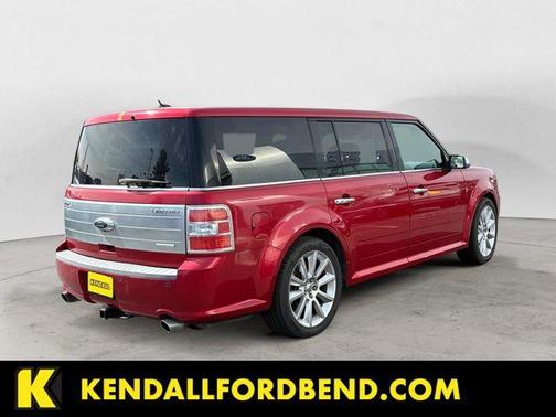 Red Metallic 2010 Ford Flex Limited w/EcoBoost