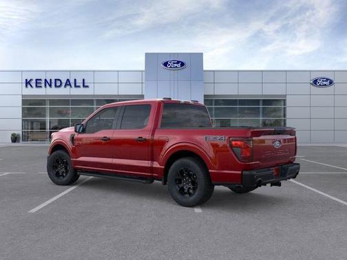 Red Metallic 2025 Ford F-150 STX