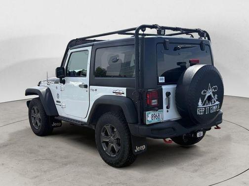 Bright White Clearcoat 2018 Jeep Wrangler JK Rubicon