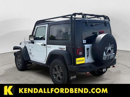 Bright White Clearcoat 2018 Jeep Wrangler JK Rubicon