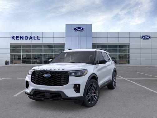 White 2026 Ford Explorer ST-Line