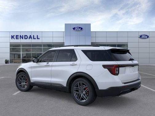 White 2026 Ford Explorer ST-Line