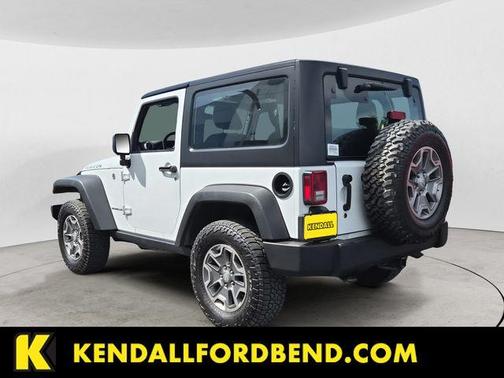 Bright White Clearcoat 2017 Jeep Wrangler Rubicon