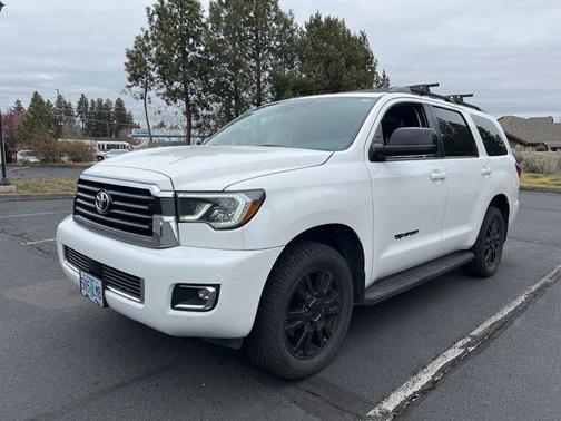 Super White 2019 Toyota Sequoia TRD Sport