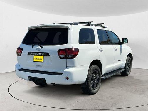 Super White 2019 Toyota Sequoia TRD Sport