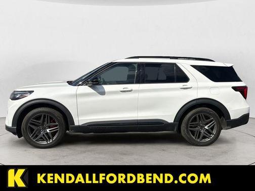 White 2025 Ford Explorer ST