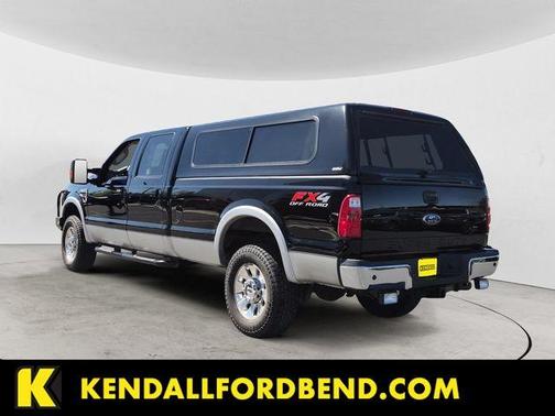 Black 2010 Ford F-350 Lariat Super Duty