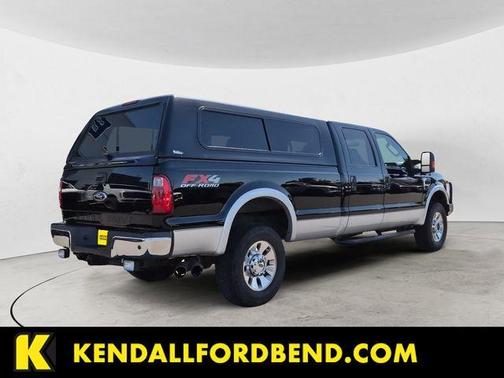 Black 2010 Ford F-350 Lariat Super Duty
