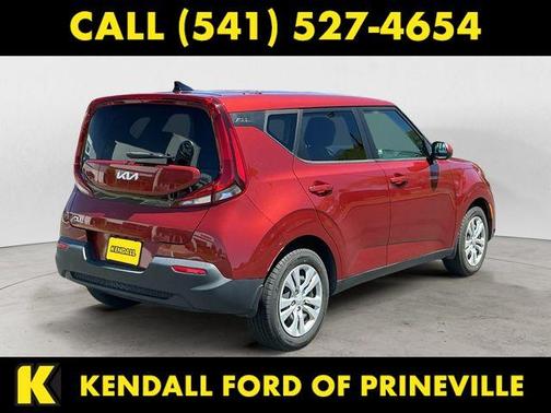 Orange 2022 Kia Soul LX
