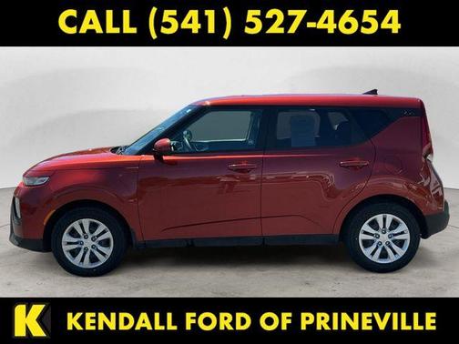 Orange 2022 Kia Soul LX