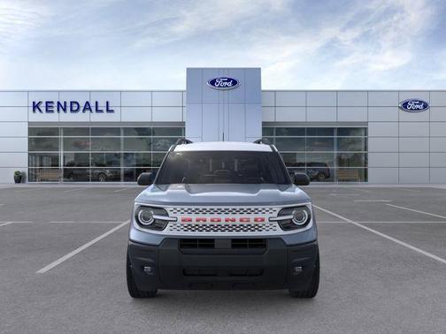 Azure Gray Metallic 2025 Ford Bronco Sport Heritage