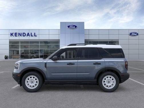 Azure Gray Metallic 2025 Ford Bronco Sport Heritage