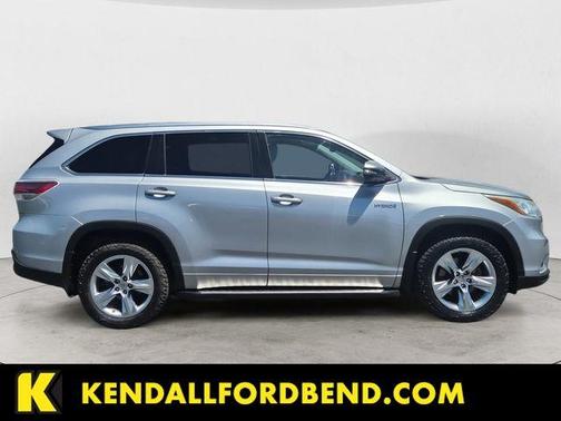Silver Sky Metallic 2014 Toyota Highlander Hybrid Limited