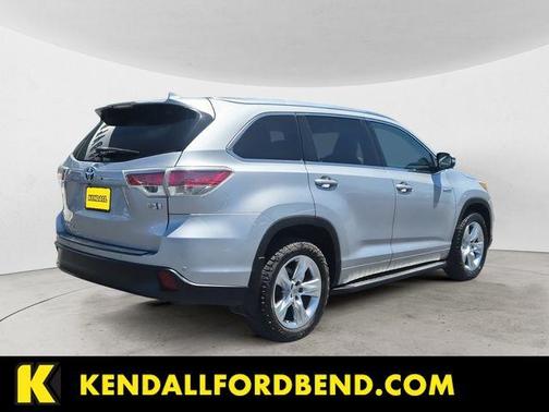 Silver Sky Metallic 2014 Toyota Highlander Hybrid Limited