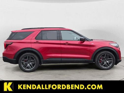 Red Metallic 2026 Ford Explorer ST-Line