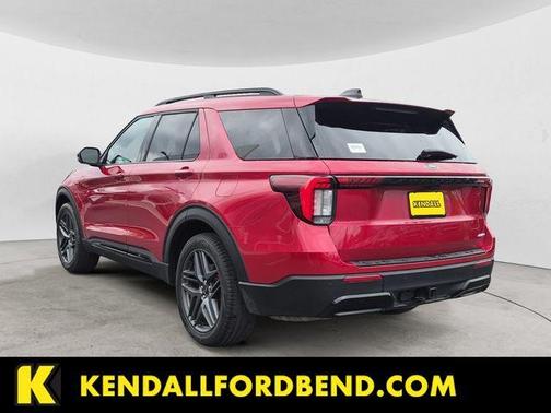 Red Metallic 2026 Ford Explorer ST-Line