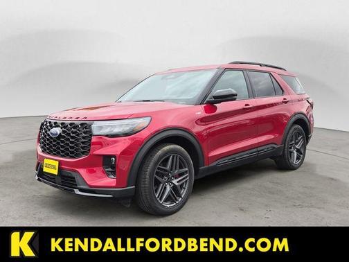 Red Metallic 2026 Ford Explorer ST-Line