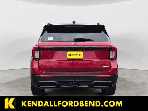 Red Metallic 2026 Ford Explorer ST-Line
