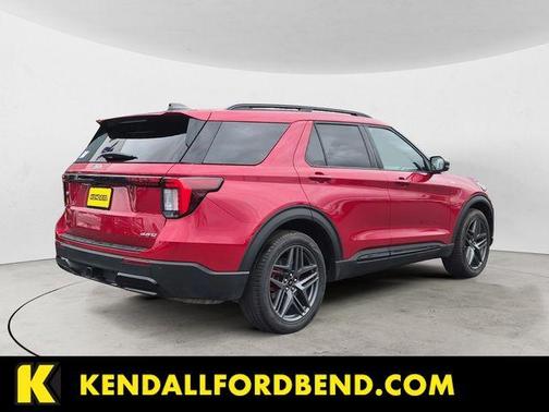 Red Metallic 2026 Ford Explorer ST-Line
