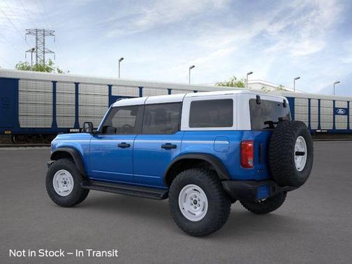 Blue 2026 Ford Bronco Heritage Edition