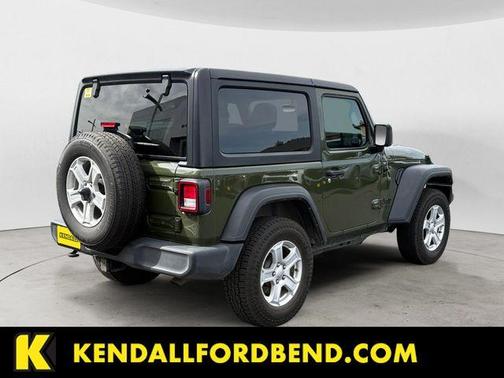 Sarge Green Clearcoat 2021 Jeep Wrangler Sport