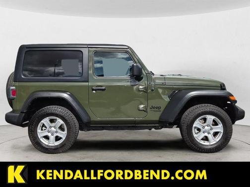 Sarge Green Clearcoat 2021 Jeep Wrangler Sport