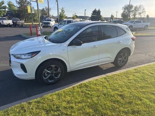 White Metallic 2024 Ford Escape ST-Line