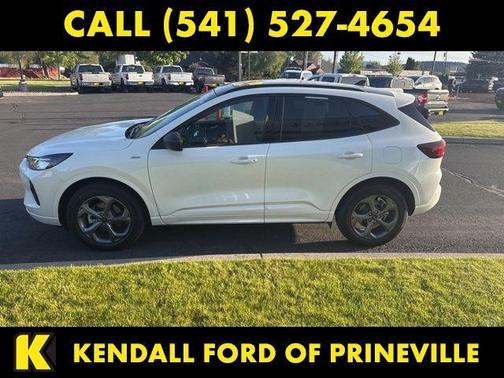 White Metallic 2024 Ford Escape ST-Line
