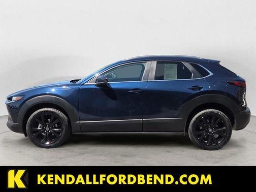 Deep Crystal Blue Mica 2025 Mazda CX-30 Select